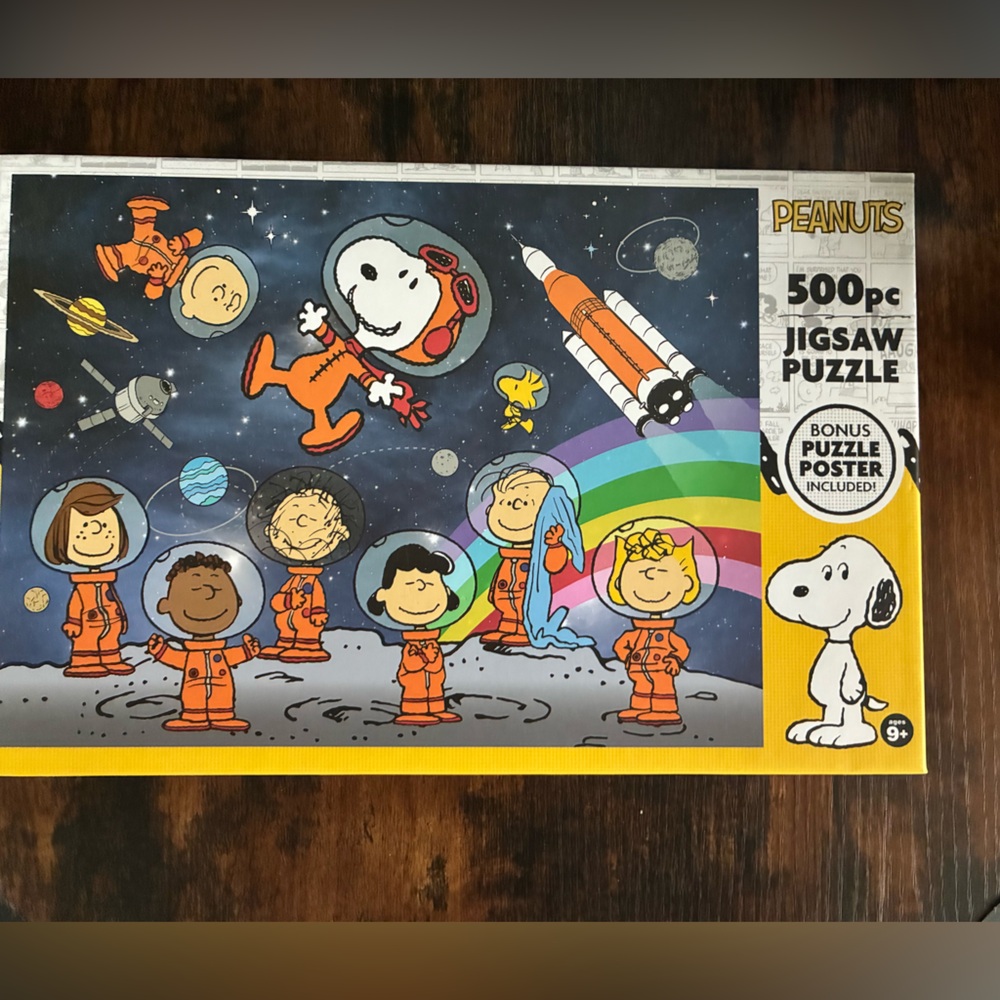 Peanuts Space Puzzle — Comes with Poster 500pc